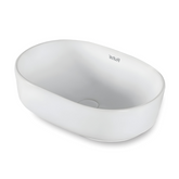 Trueliving_Virgo Table Top Wash Basin (White) 48D x 48W x 13.5H Centimeters
